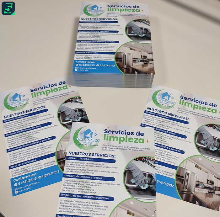 Flyers limpieza Flyers limpieza